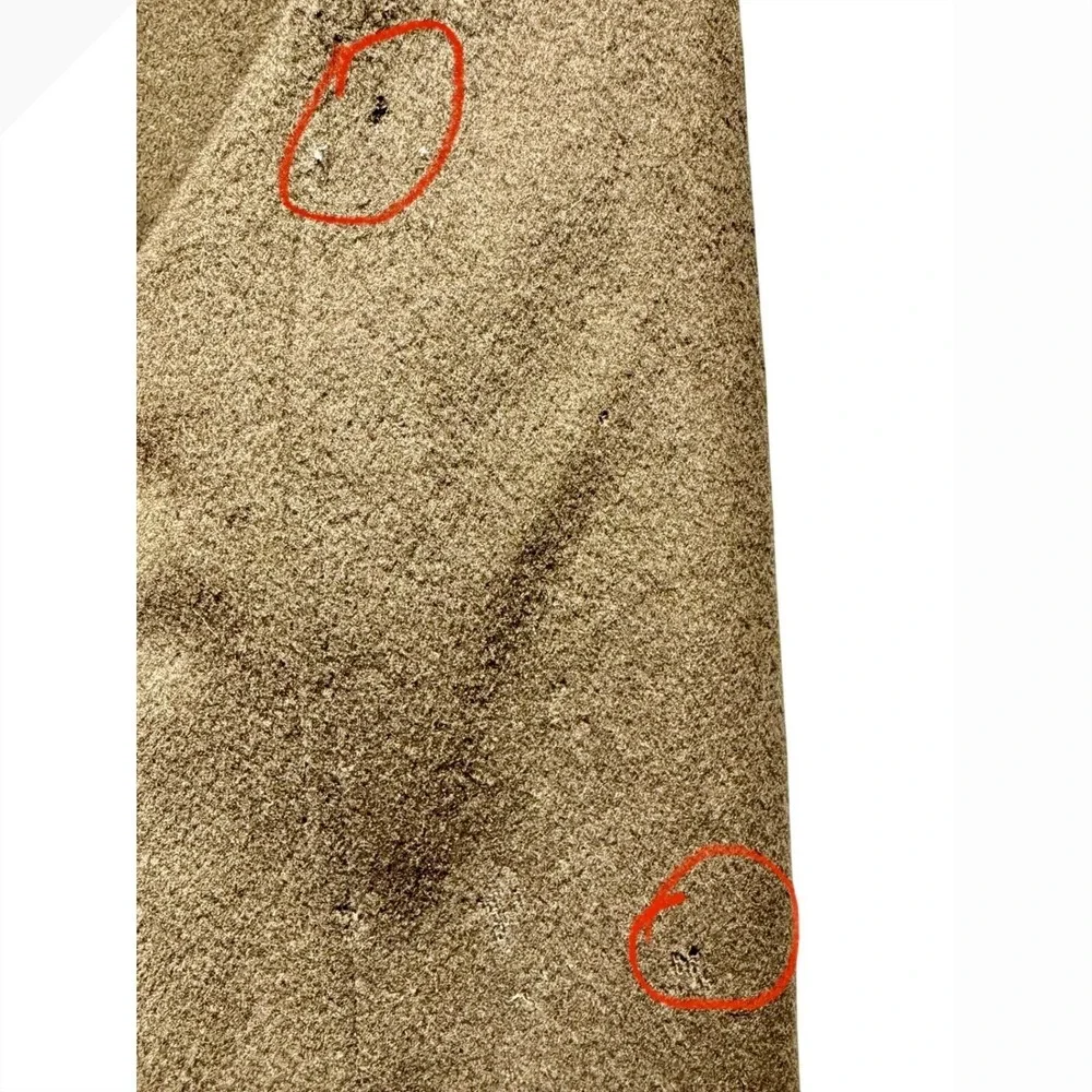J.Crew Wool Blend Topcoat Pea Coat‎ Button Front Brown Men's Size M